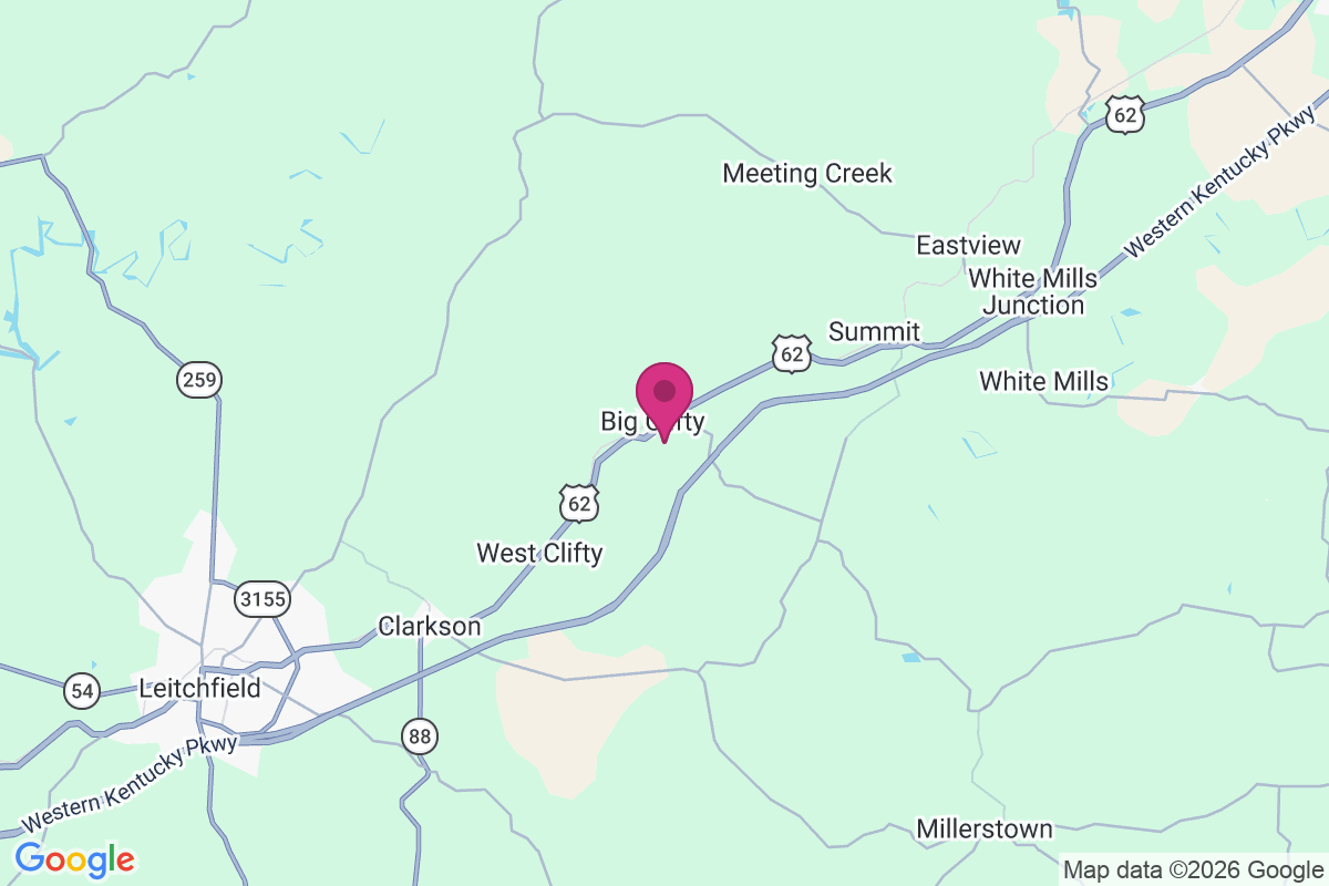 Big Clifty map