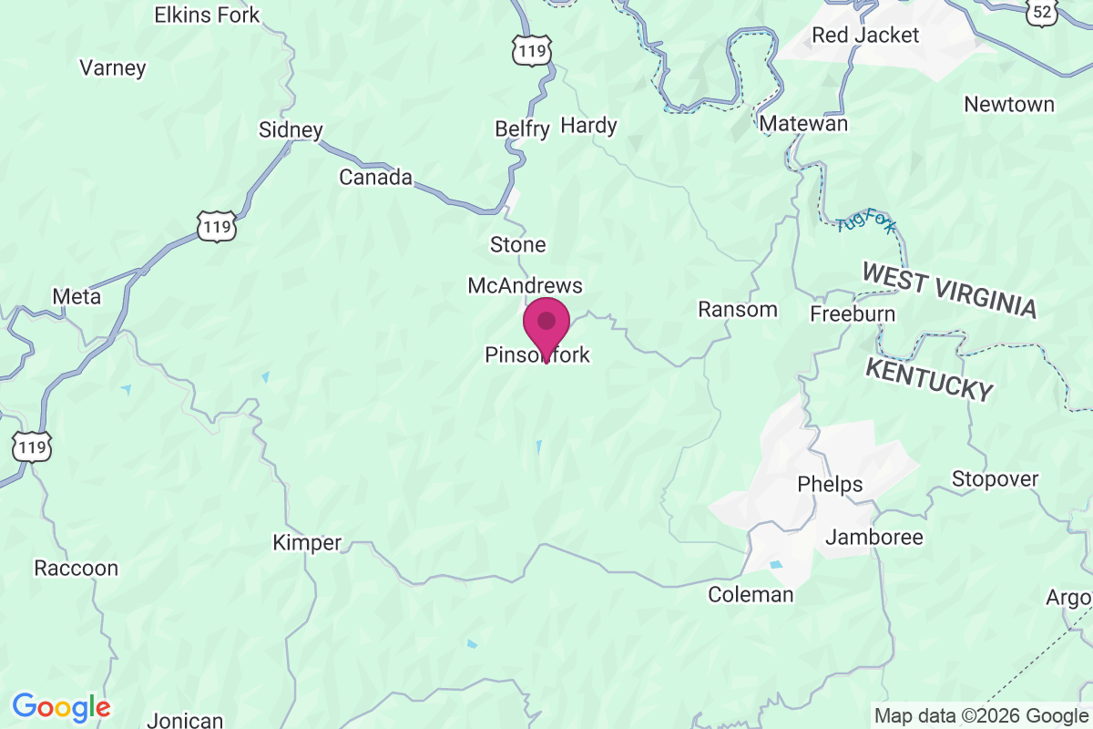 Pinsonfork map