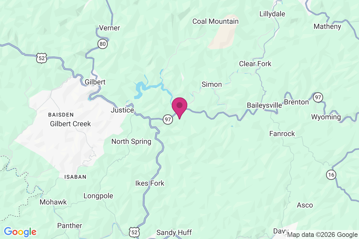 Big Branch map
