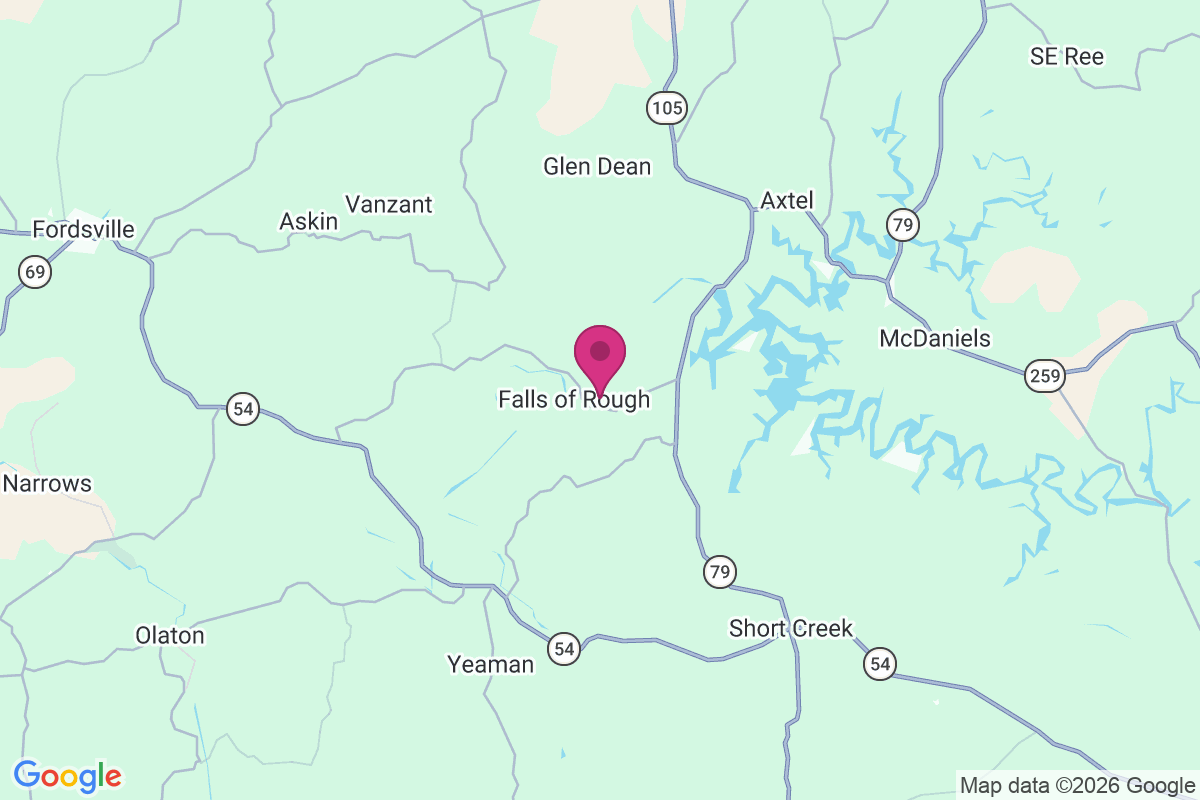 Falls of Rough map