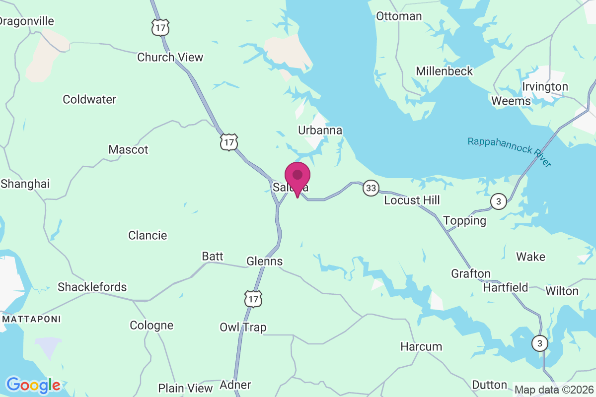 Saluda map