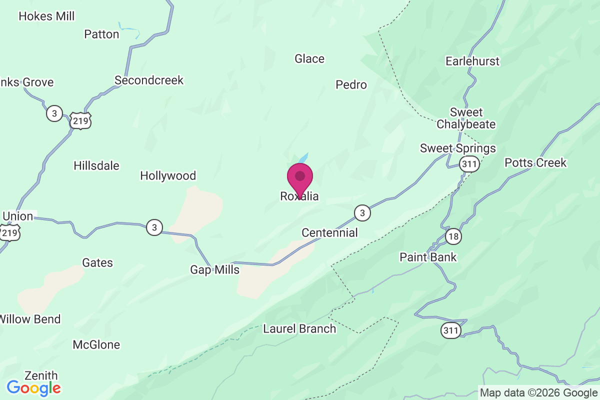 Roxalia map