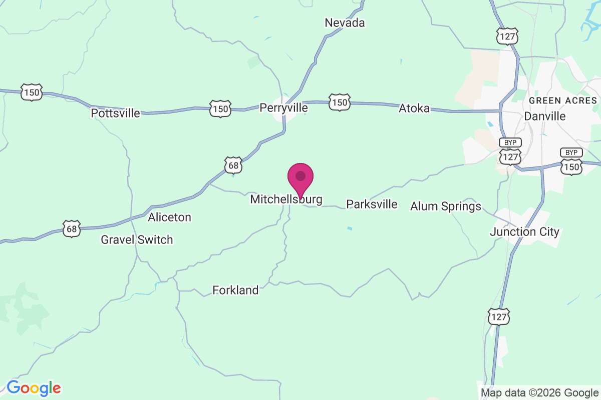 Mitchellsburg map