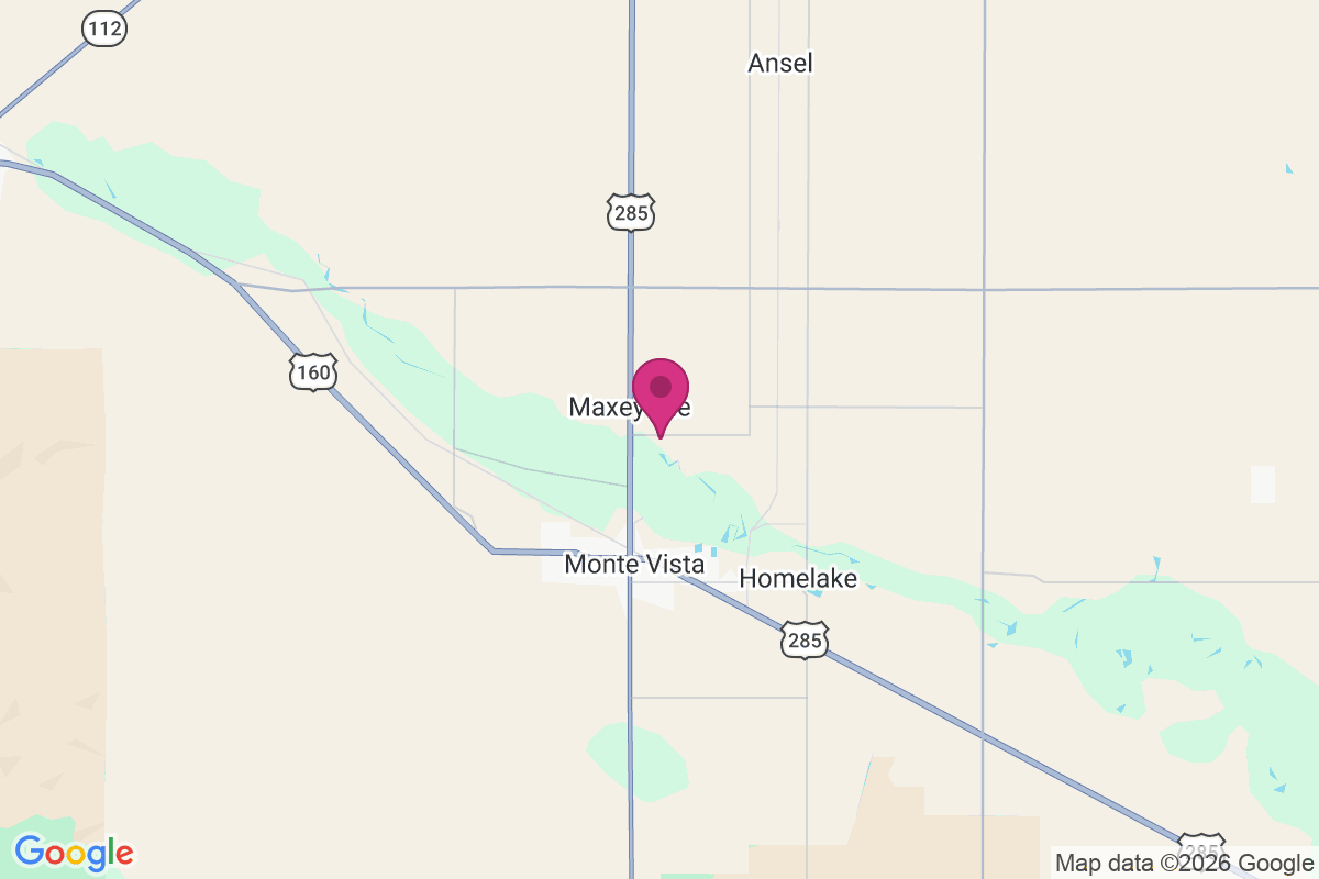 Maxeyville map