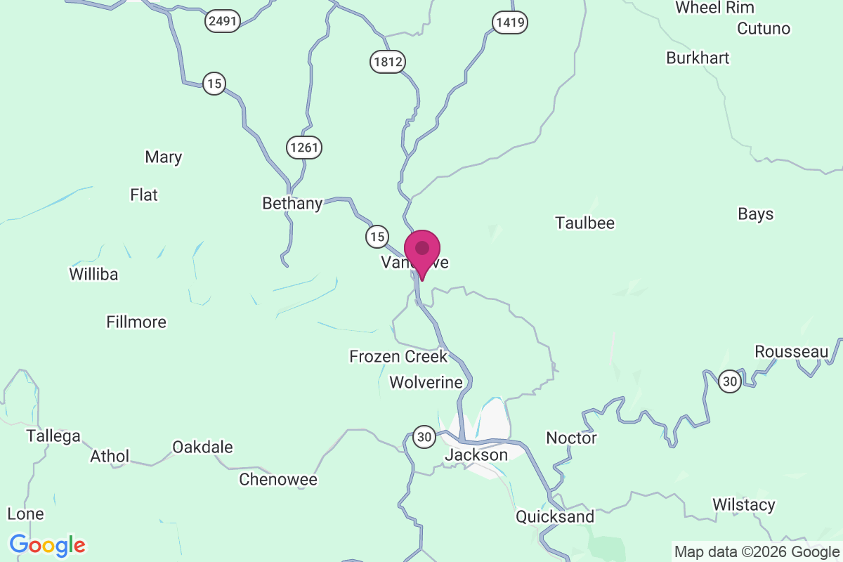 Vancleve map