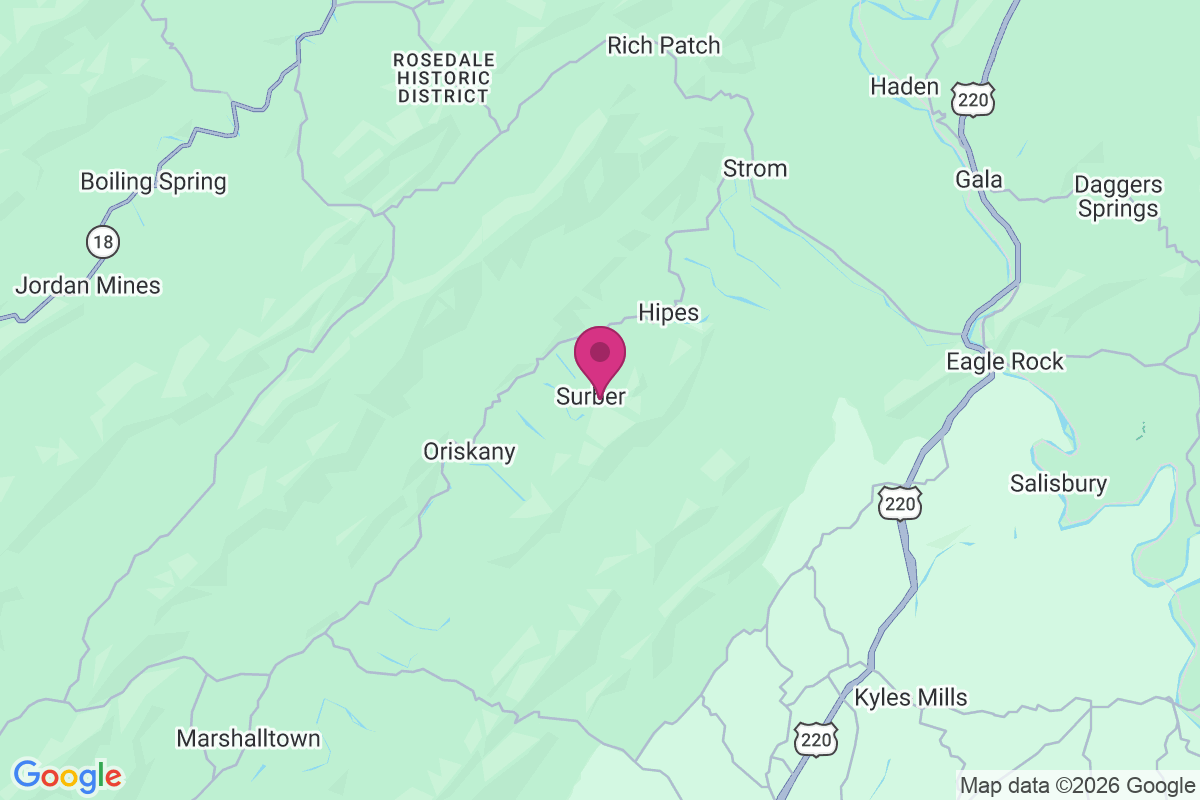 Surber map