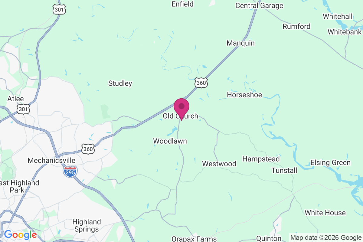 Old Church map
