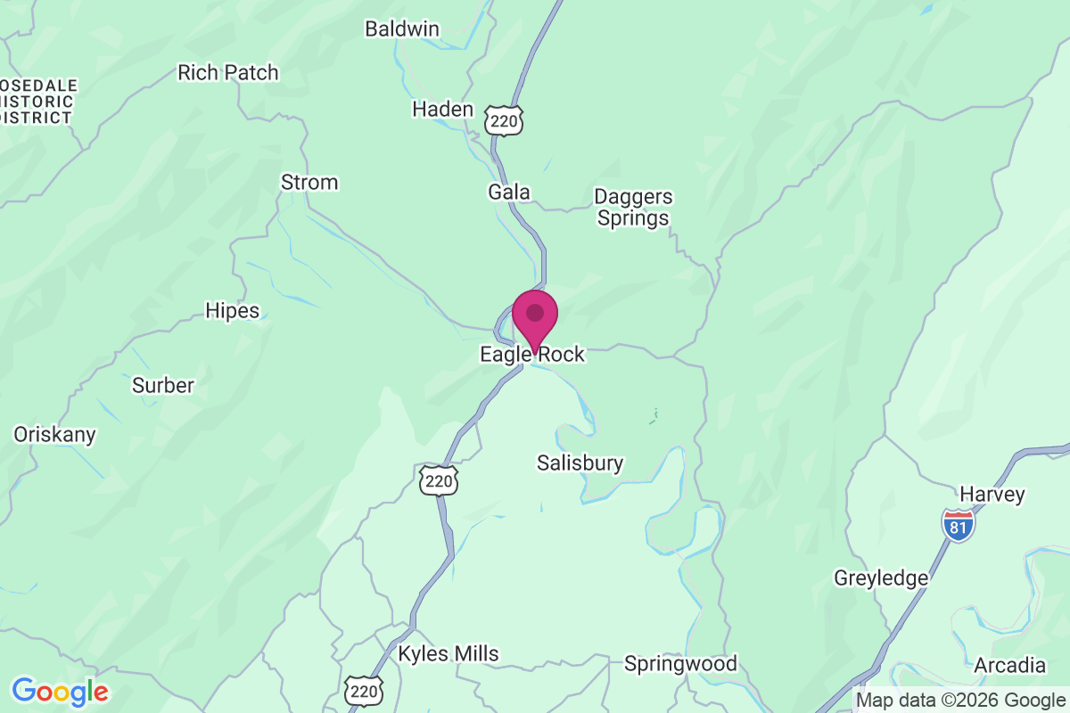 Eagle Rock map