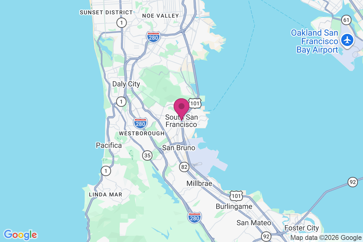 South San Francisco map