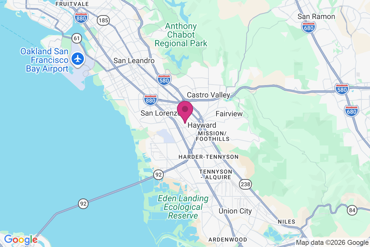 Cherryland map