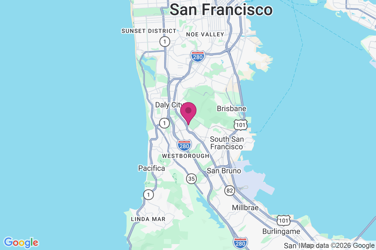 Colma map
