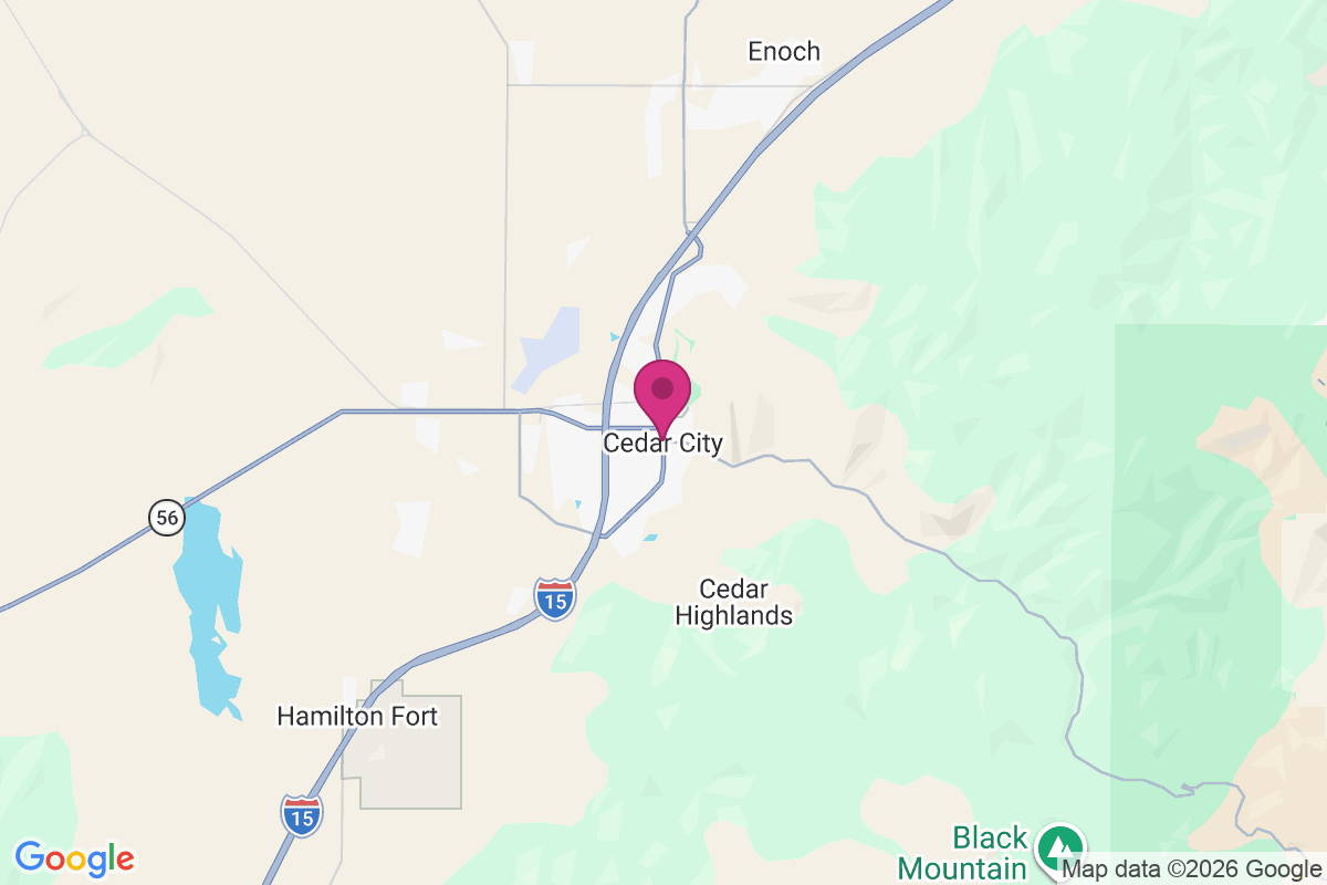 Cedar City map