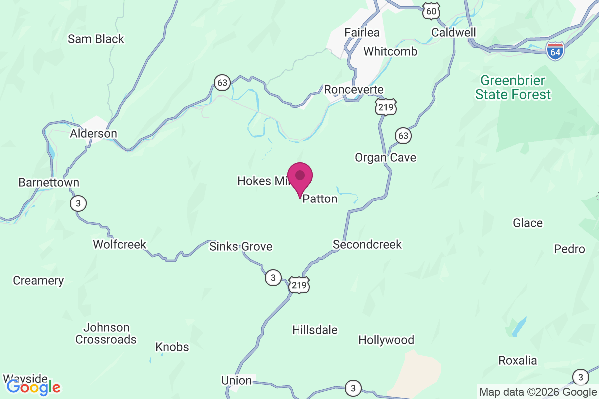 Nickells Mill map