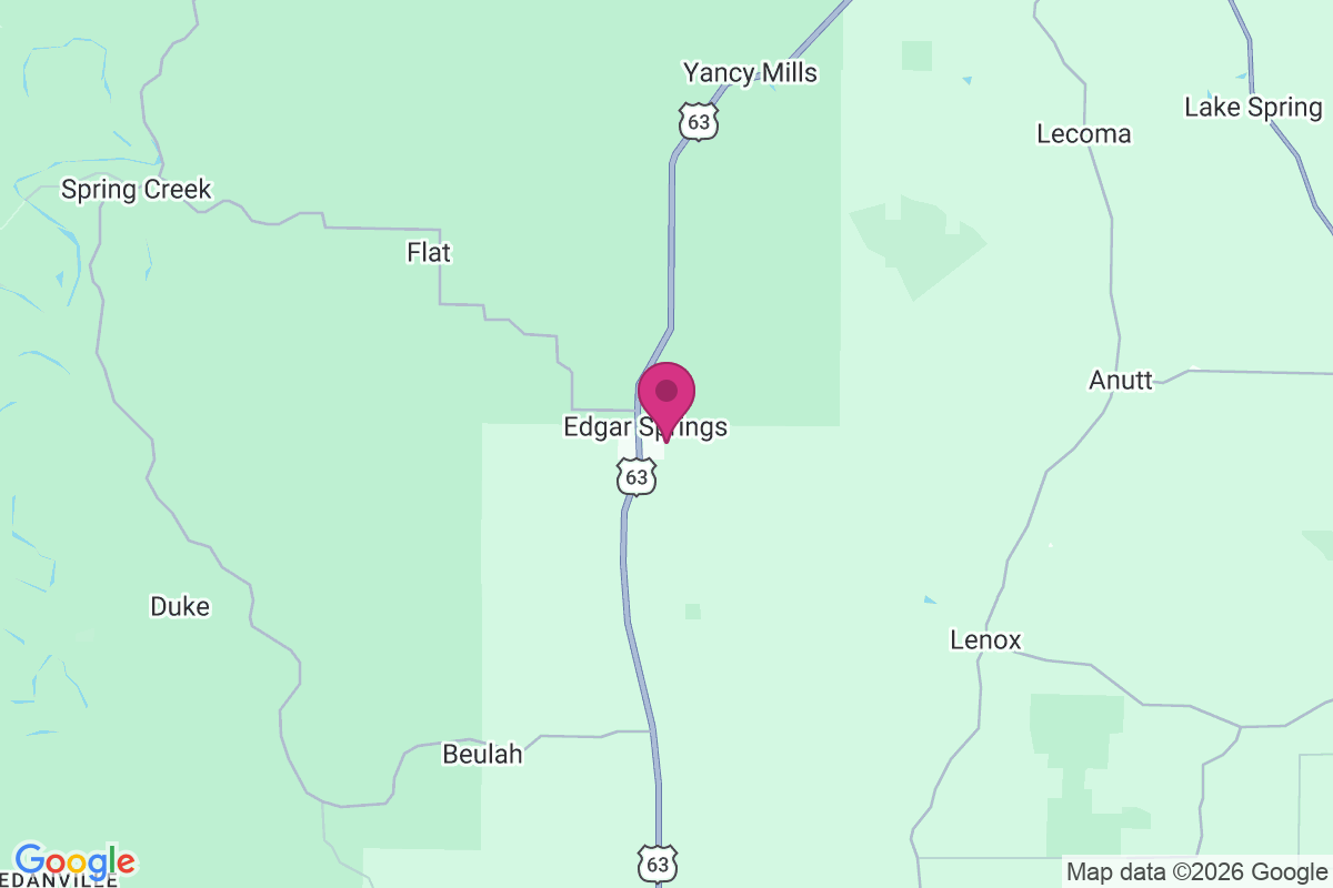 Edgar Springs map