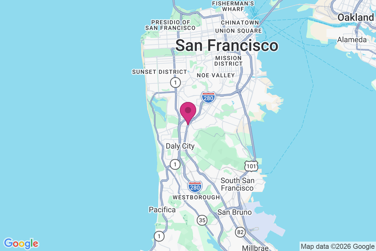 Daly City map