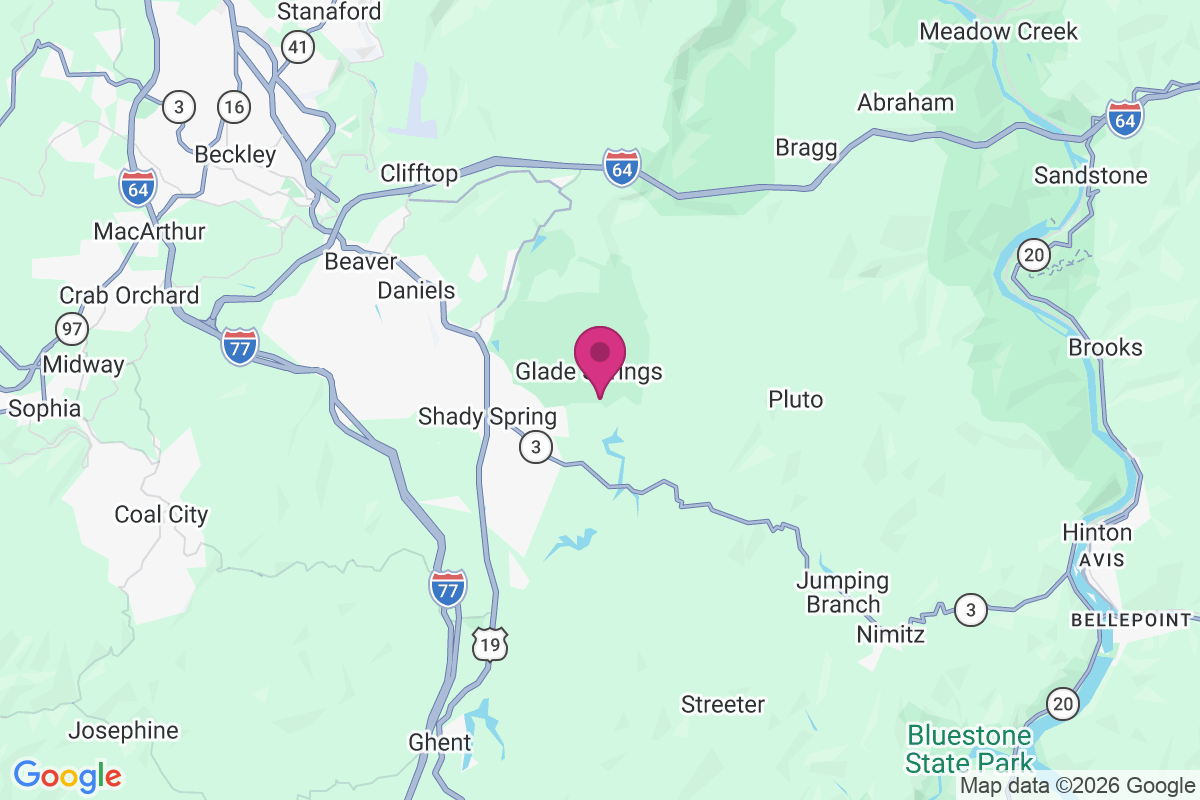 Glade Springs map