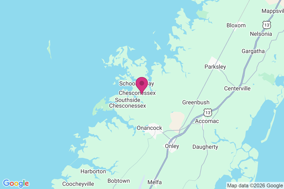 Chesconessex map