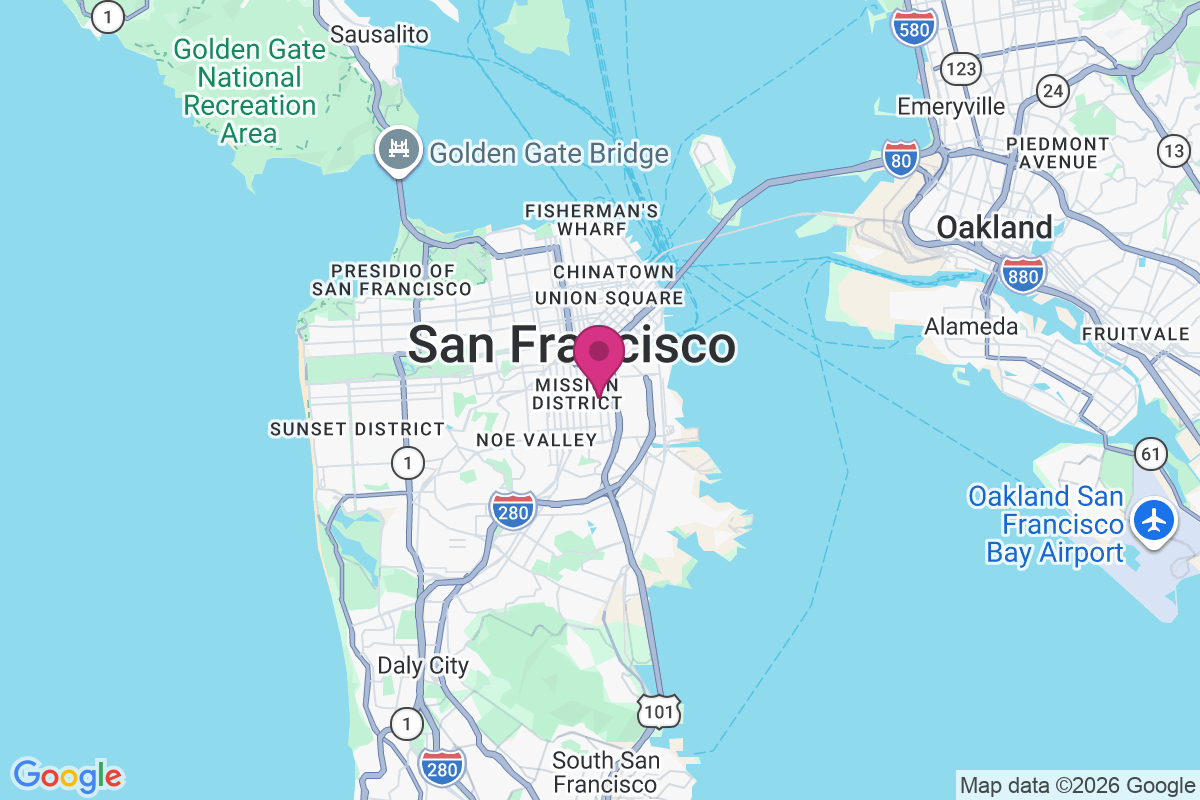 Mission District map