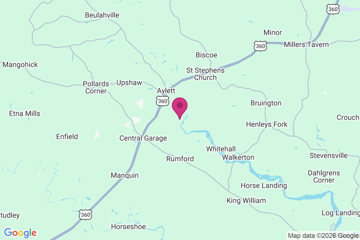 Aylett Mill map