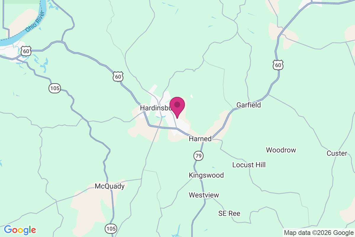 Codyville map