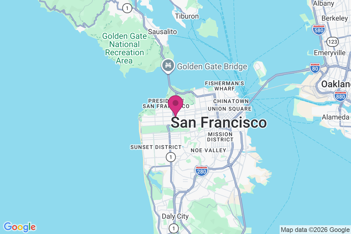 Richmond District map