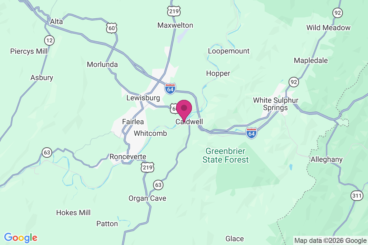North Caldwell map