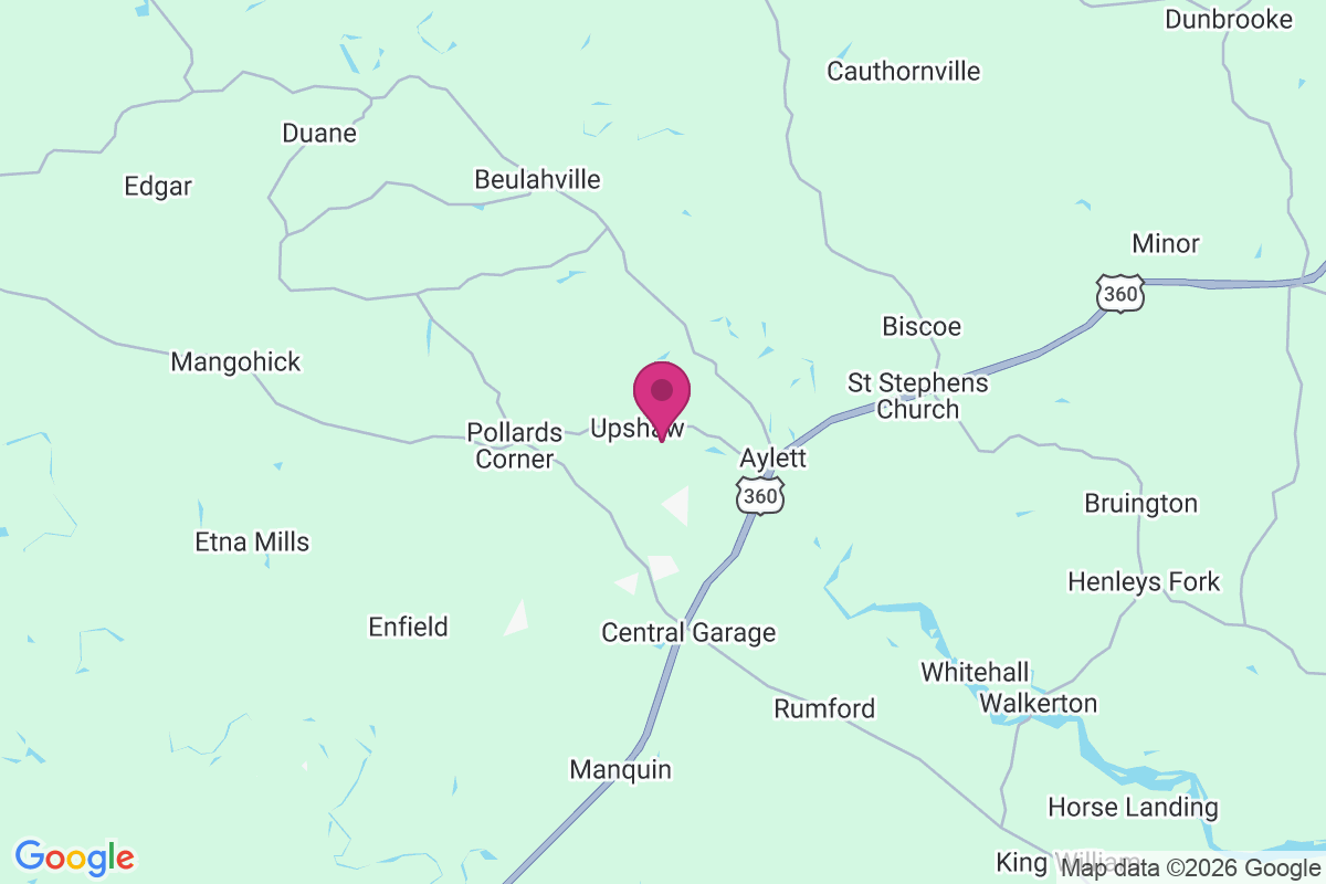 Upshaw map