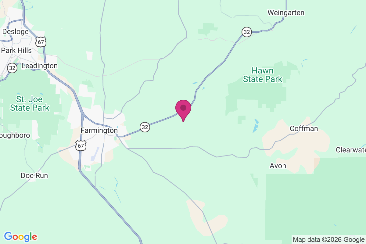 Chestnut Ridge map