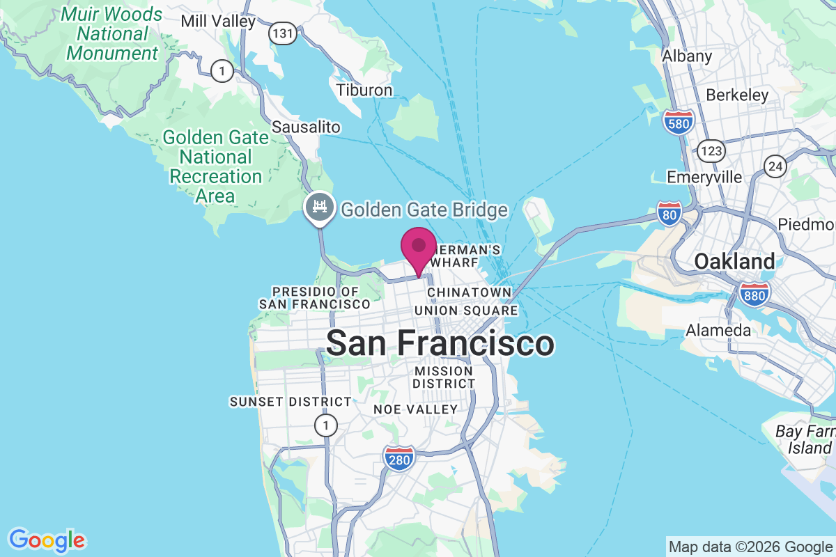 Marina District map