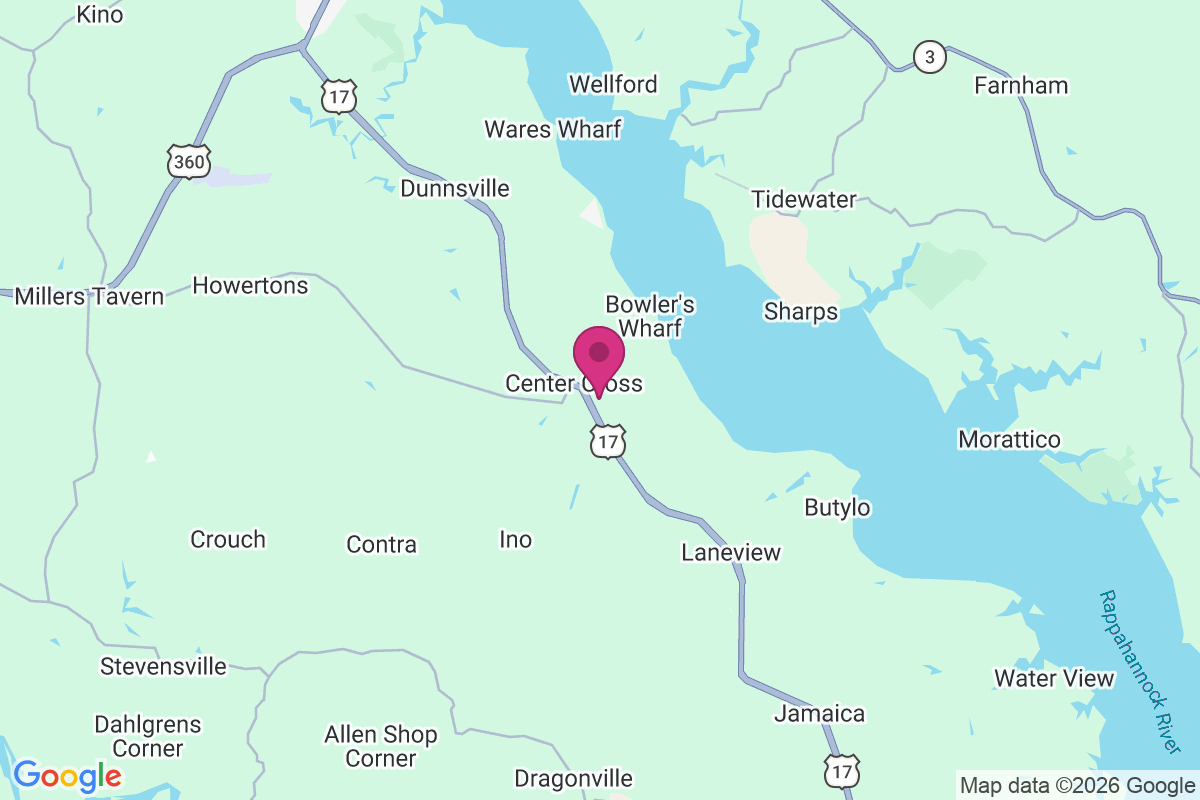 Center Cross map