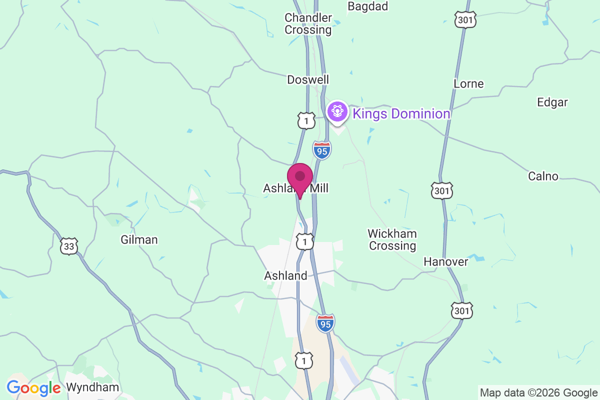Ashland Mill map
