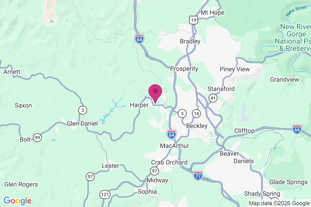 Harper Heights map