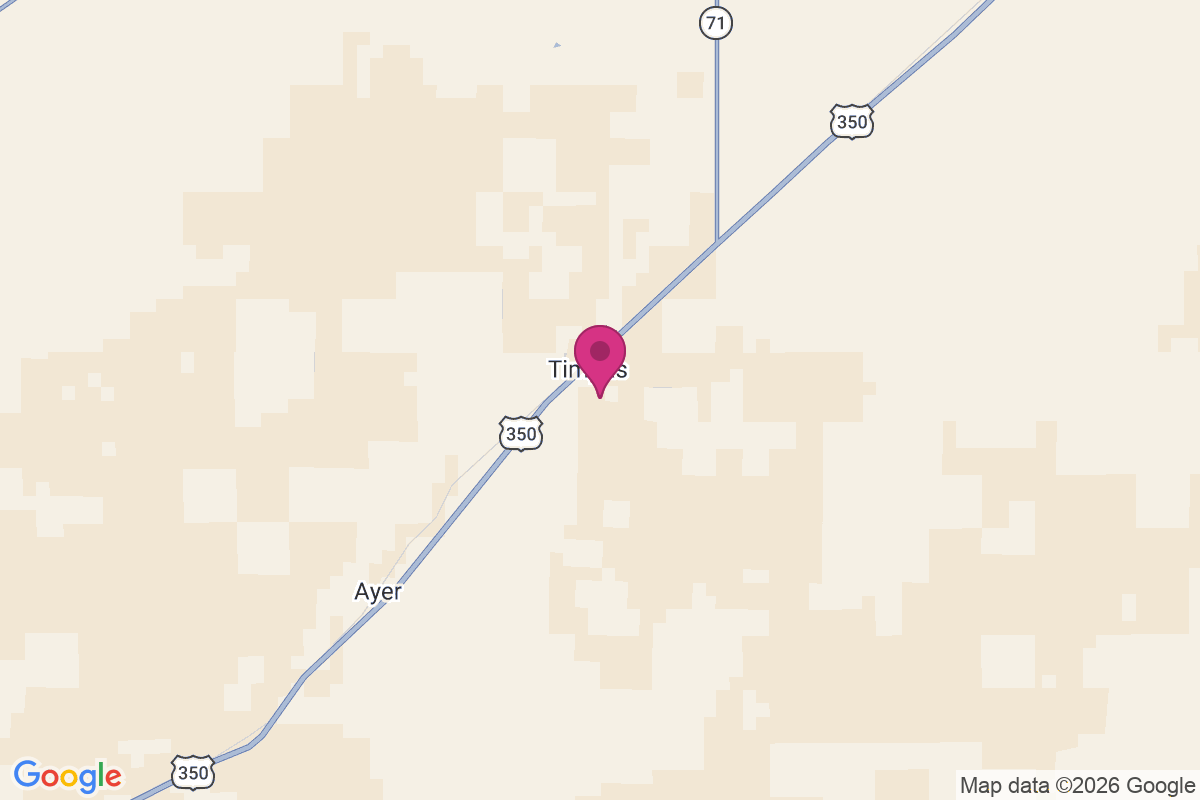 Timpas map