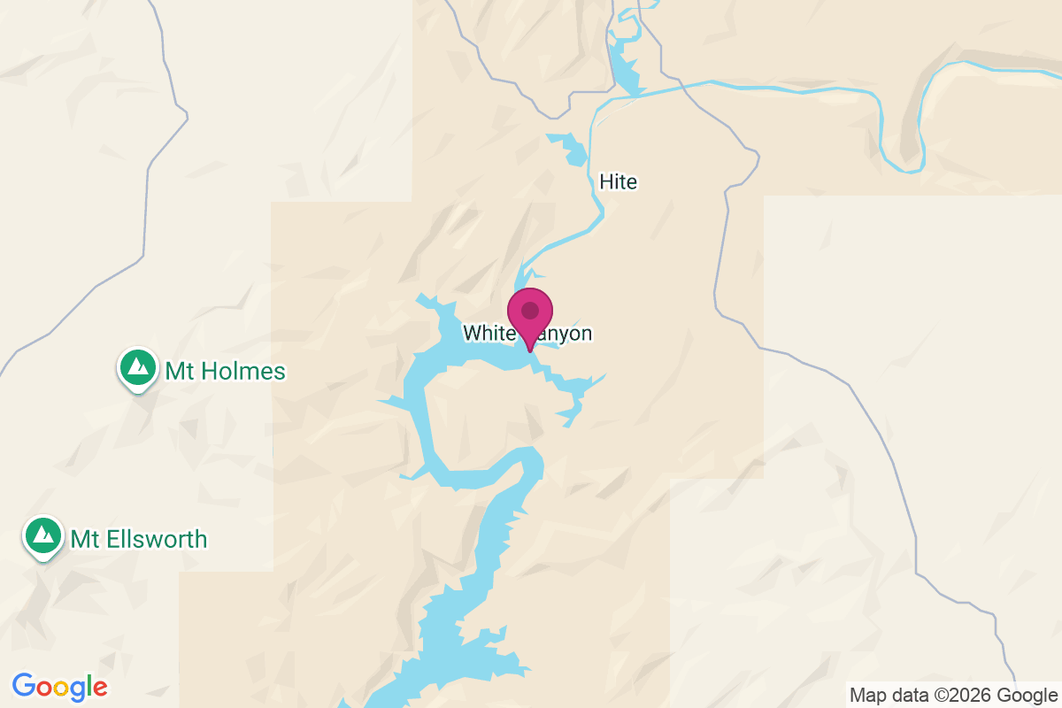 White Canyon map
