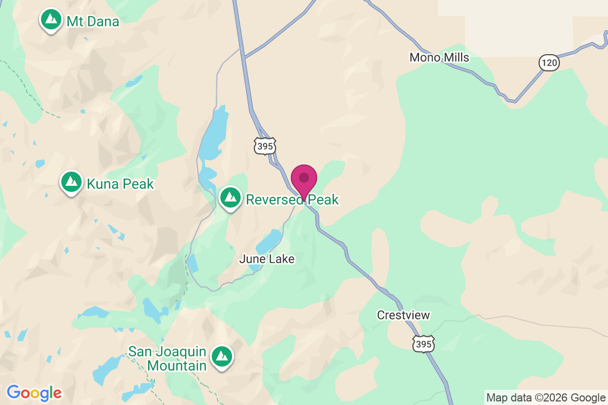 June Lake Junction map