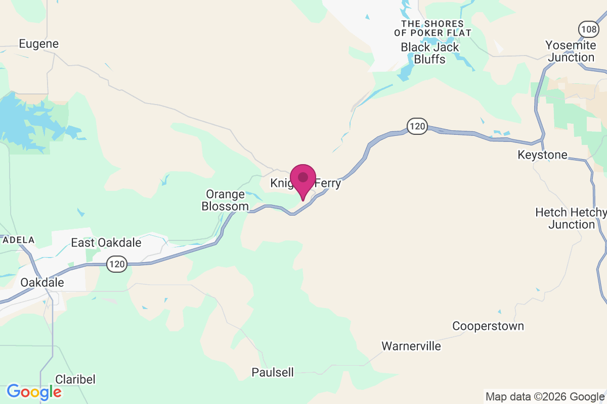 Knights Ferry map