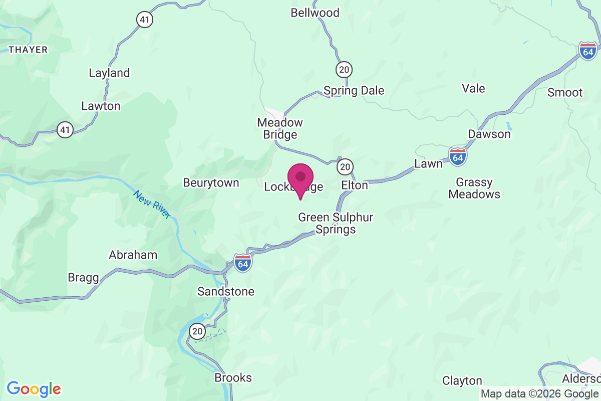 Lockbridge map