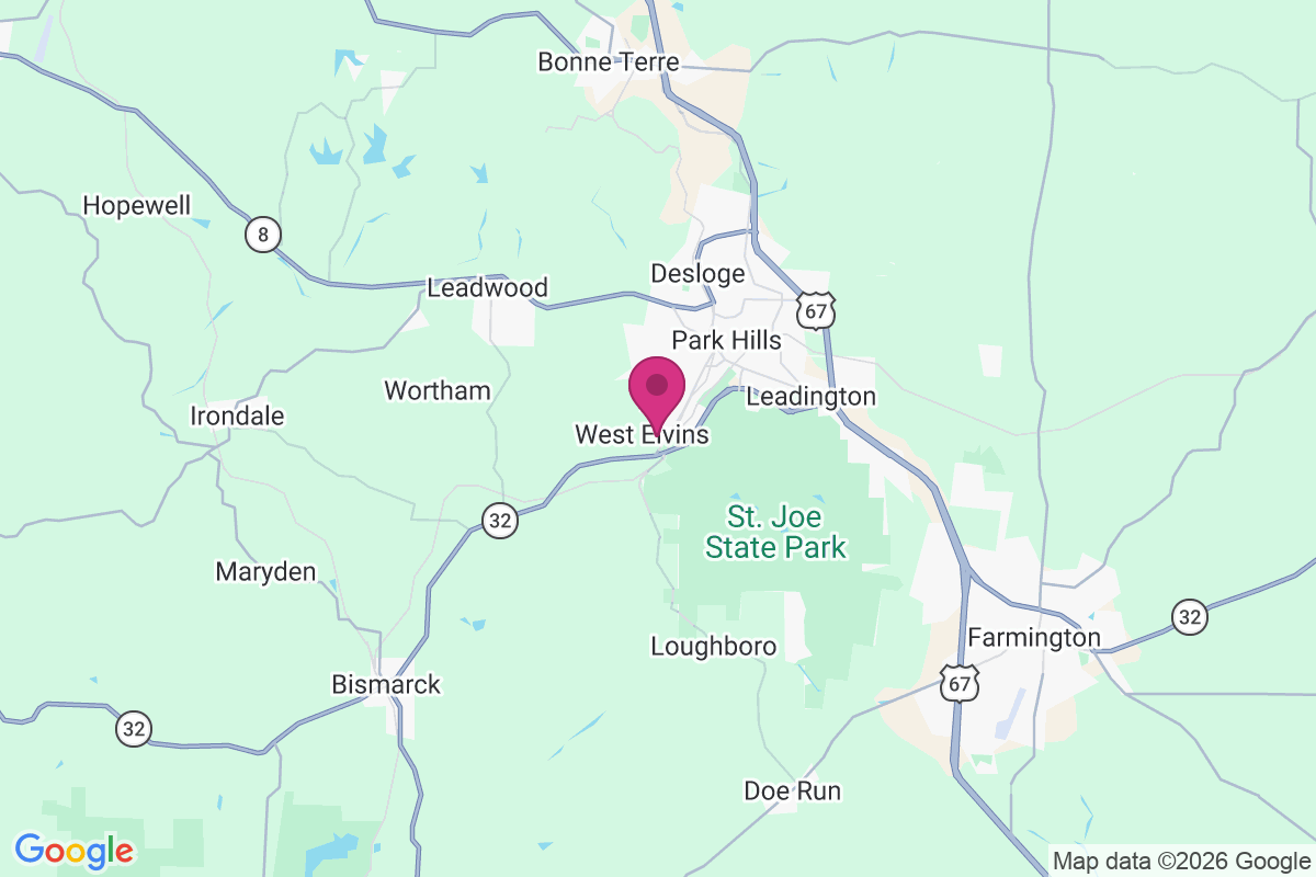 West Elvins map