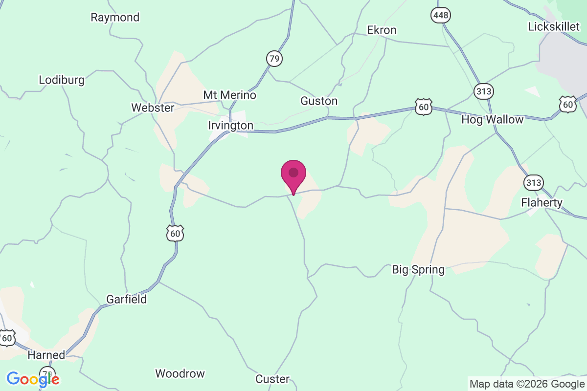 Bewleyville map