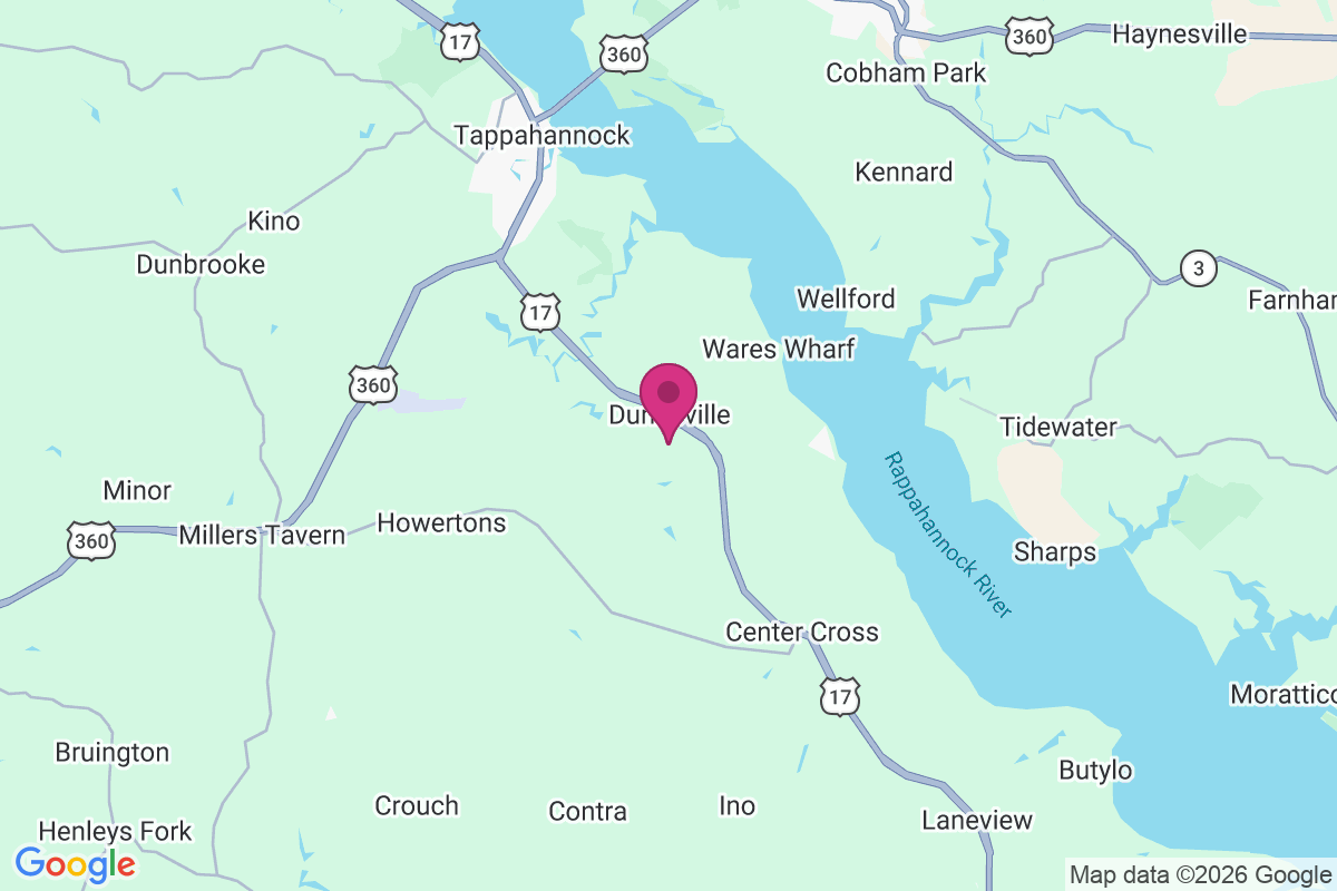 Dunnsville map