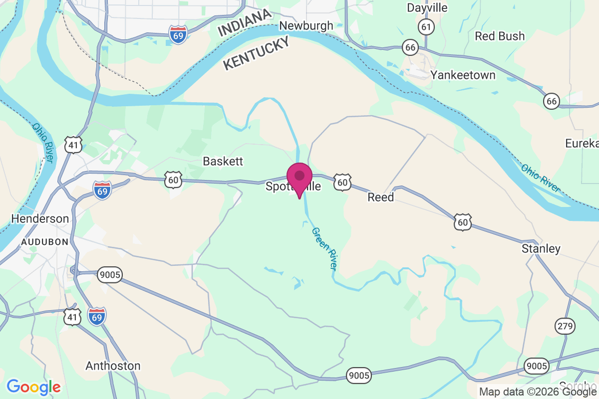 Spottsville map
