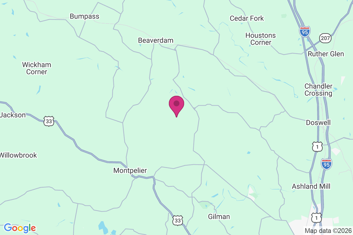 Goshen Cross Road map