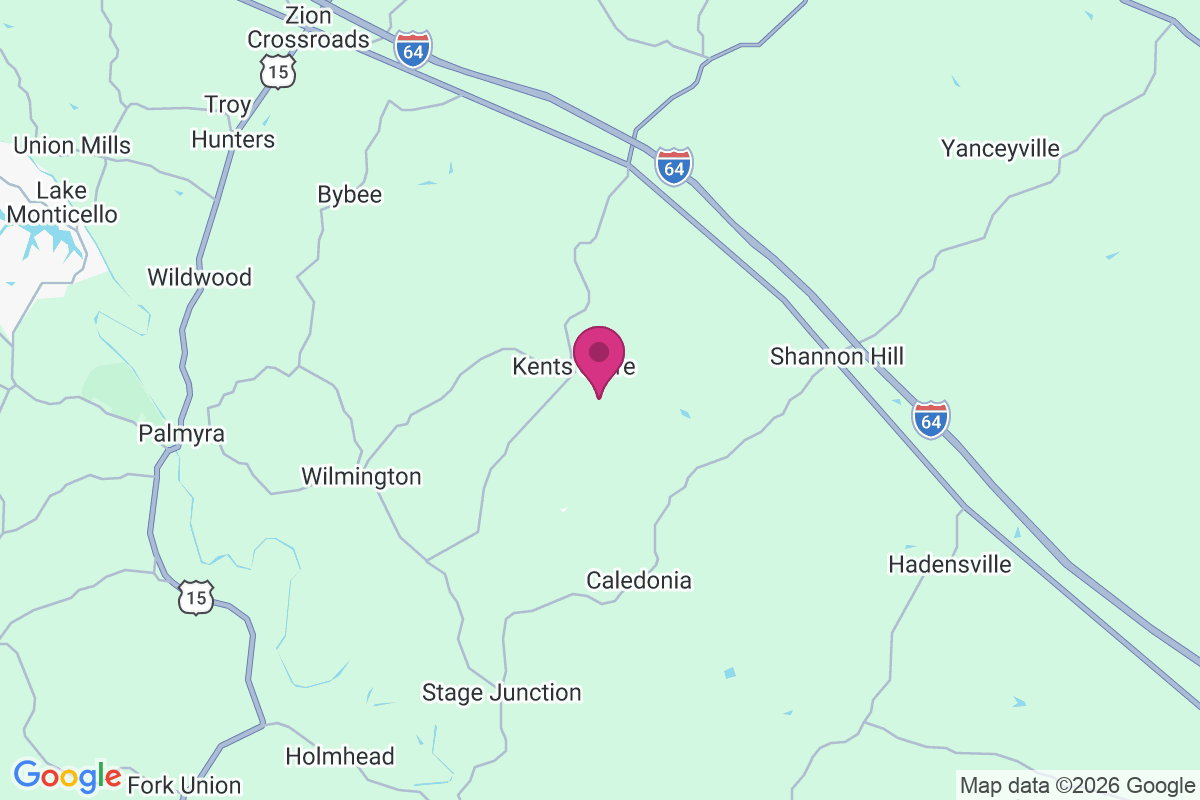 Kents Store map