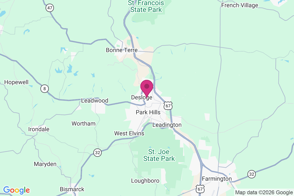 Desloge map