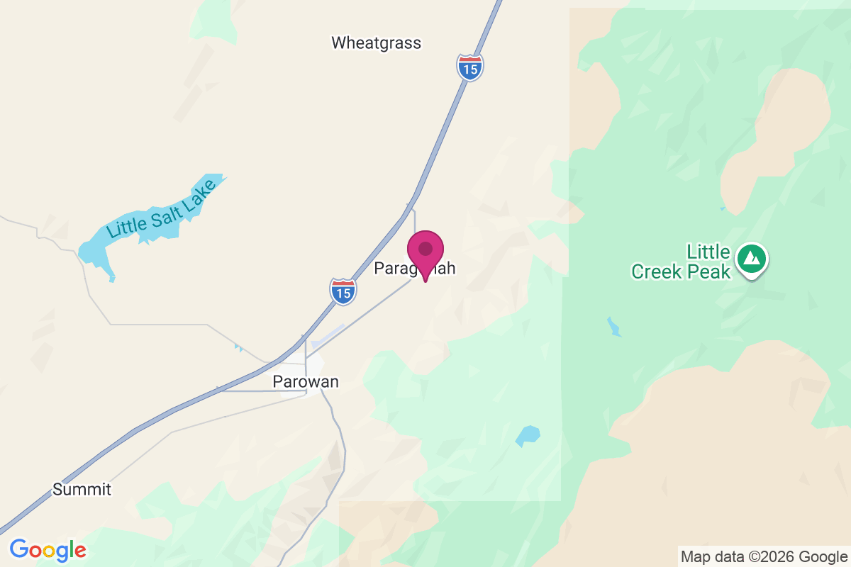 Paragonah map