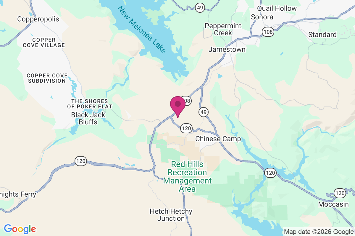 Yosemite Junction map
