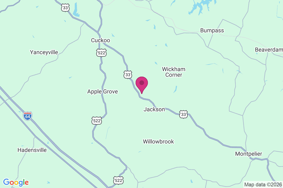 Gardners Crossroads map