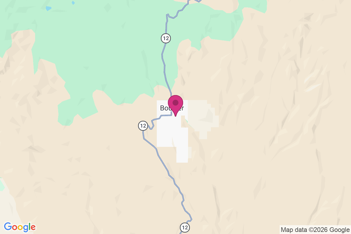 Boulder Town map