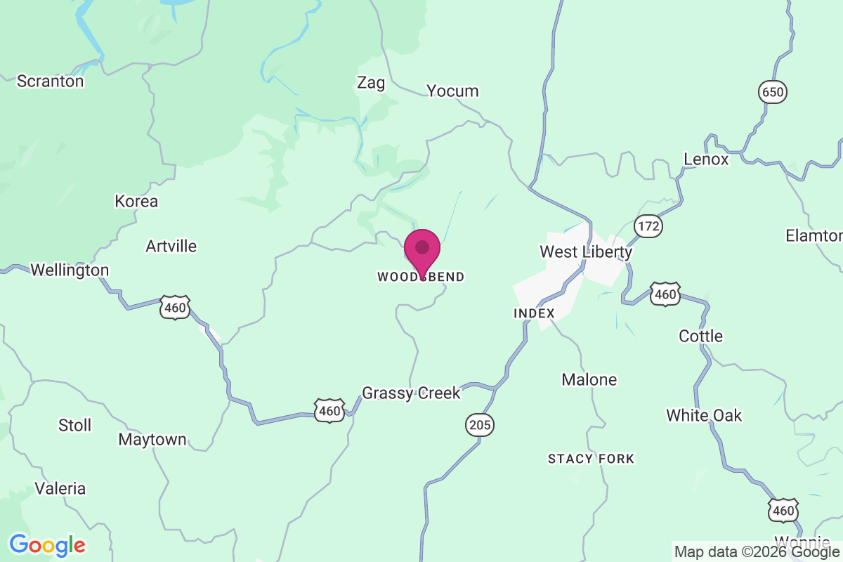 Woodsbend map