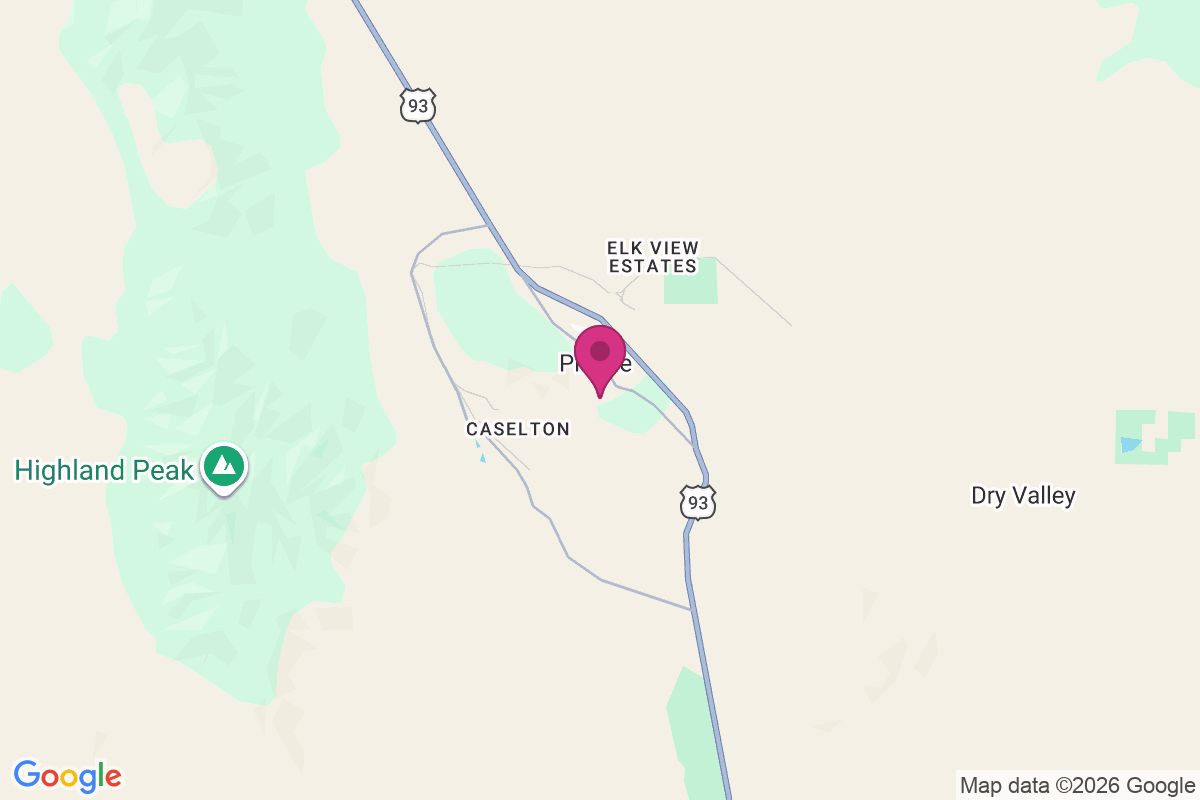 Pioche map